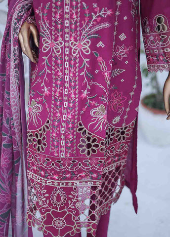 Bin Saeed Fabric - LF-CE-009- 3 Piece Embroidered Stitched Suit