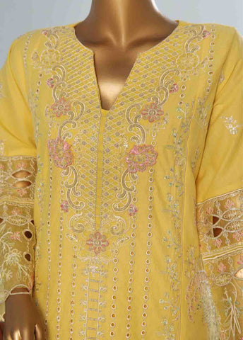 Bin Saeed Fabric - LF-CE-0101 B- 3 Piece Embroidered Stitched Suit