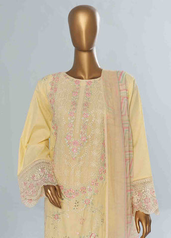 Bin Saeed Fabric - LF-CE-0103- 3 Piece Embroidered Stitched Suit