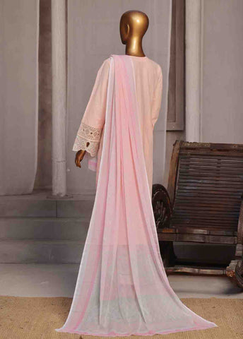 Bin Saeed Fabric - LF-CE-0106- 3 Piece Embroidered Stitched Suit