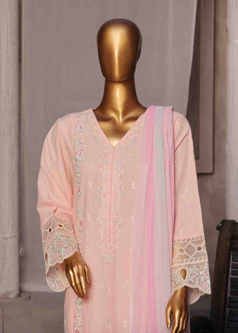 Bin Saeed Fabric - LF-CE-0106- 3 Piece Embroidered Stitched Suit