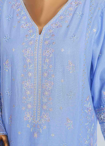 Bin Saeed Fabric - LF-CE-0110 C -3 Piece Printed Embroidered Suit