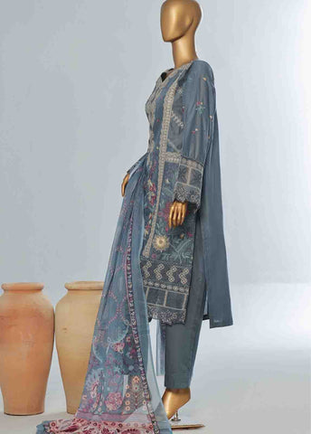 Bin Saeed Fabric - LF-CE-0126- 3 Piece Embroidered Stitched Suit