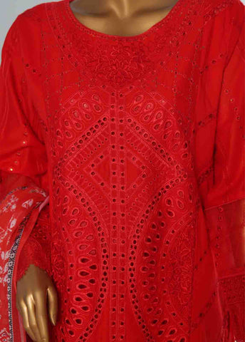 Bin Saeed Fabric - LF-CE-014- 3 Piece Embroidered Stitched Suit