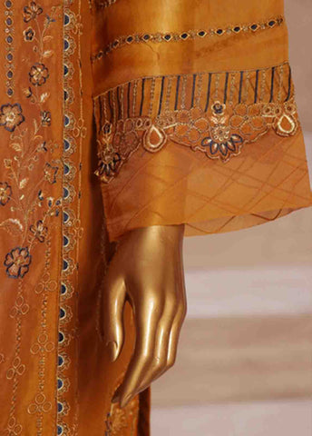 Bin Saeed Fabric - LF-CE-021 B- 3 Piece Embroidered Stitched Suit