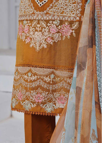Bin Saeed Fabric - LF-CE-021 C- 3 Piece Embroidered Stitched Suit