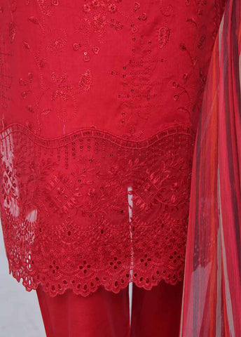 Bin Saeed Fabric - LF-CE-023 A- 3 Piece Embroidered Stitched Suit