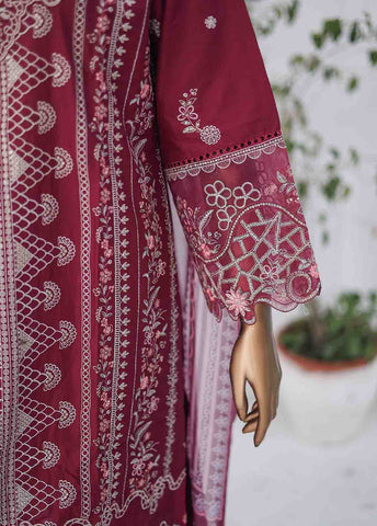 Bin Saeed Fabric - LF-CE-030 B- 3 Piece Embroidered Stitched Suit