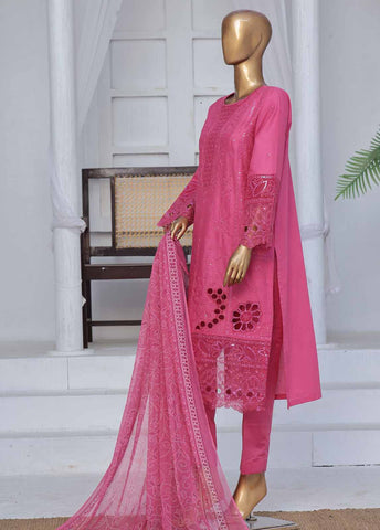 Bin Saeed Fabric - LF-CE-031 C- 3 Piece Embroidered Stitched Suit