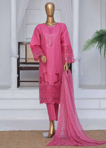 Bin Saeed Fabric - LF-CE-031 C- 3 Piece Embroidered Stitched Suit