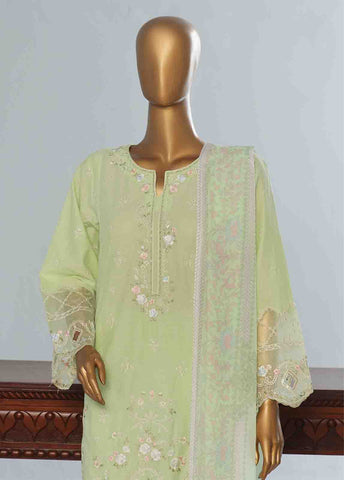 Bin Saeed Fabric - LF-CE-032 A- 3 Piece Embroidered Stitched Suit