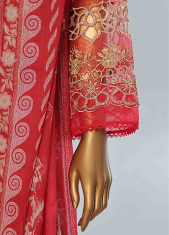 Bin Saeed Fabric - LF-CE-043 C- 3 Piece Embroidered Stitched Suit