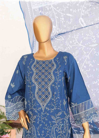 Bin Saeed Fabric - LF-CE-048 C- 3 Piece Embroidered Stitched Suit