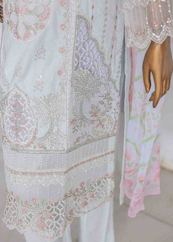 Bin Saeed Fabric - LF-CE-053 -3 Piece Printed Embroidered Suit