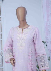 LF-CE-061 - 3 Piece Embroidered Stitched Suit