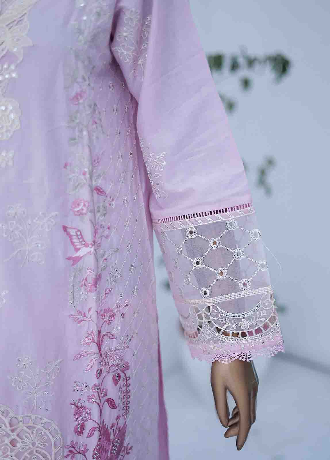 Bin Saeed Fabric - LF-CE-061 - 3 Piece Embroidered Stitched Suit