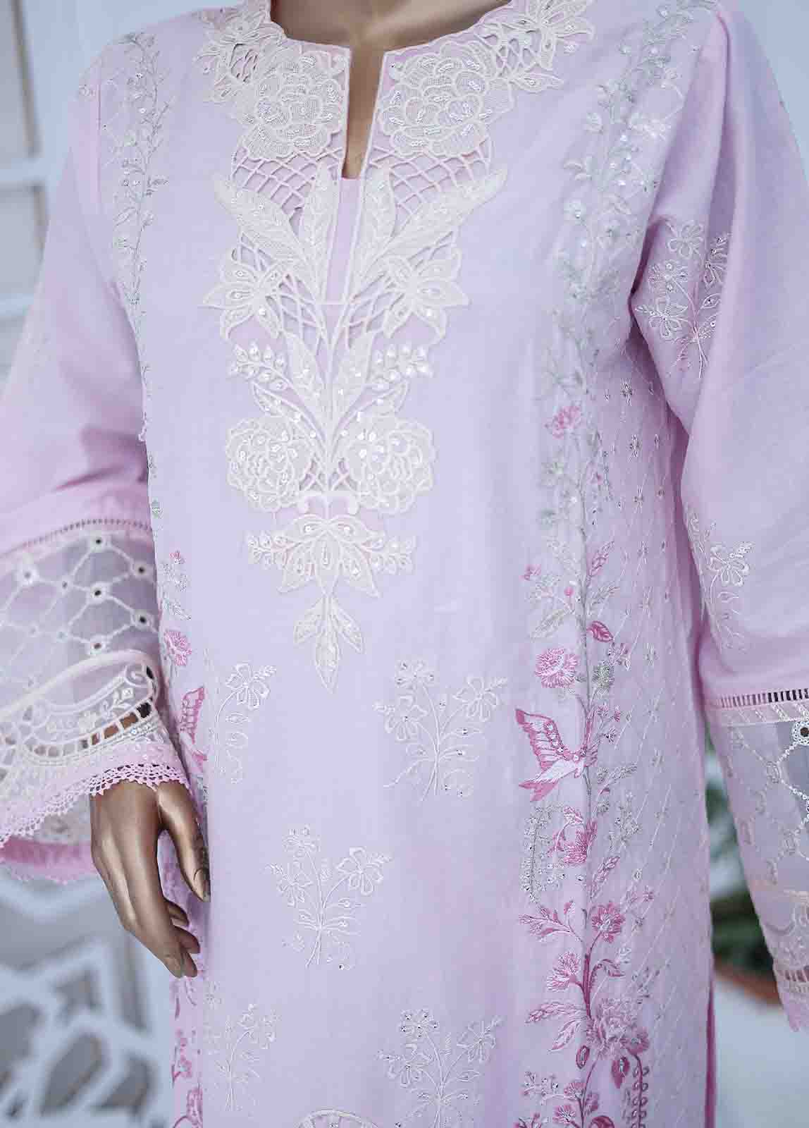Bin Saeed Fabric - LF-CE-061 - 3 Piece Embroidered Stitched Suit