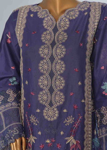 Bin Saeed Fabric - LF-CE-072 B- 3 Piece Embroidered Stitched Suit