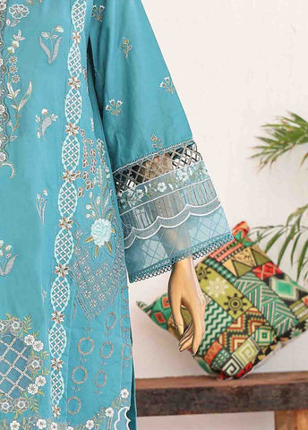 Bin Saeed Fabric - LF-CE-074 B- 3 Piece Embroidered Stitched Suit