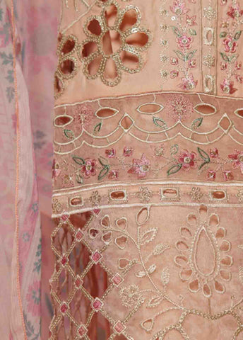 Bin Saeed Fabric - LF-CE-095 B- 3 Piece Embroidered Stitched Suit