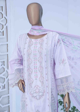 Bin Saeed Fabric - LF-CE-096- 3 Piece Embroidered Stitched Suit