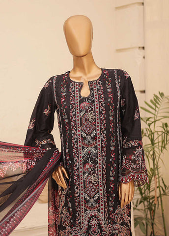 Bin Saeed Fabric - LF-CK-012-3 Piece Chikankari Stitched Suit