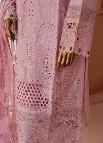 Bin Saeed Fabric - LF-CK-0134 A-3 Piece Chikankari Stitched Suit