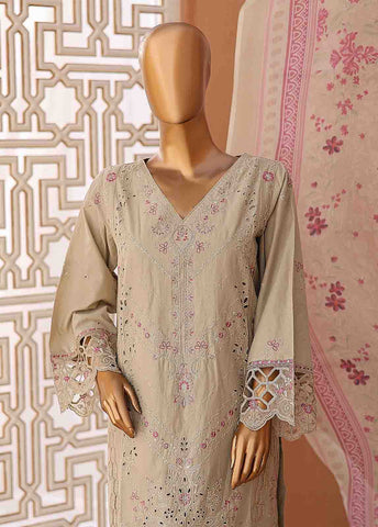 Bin Saeed Fabric - LF-CK-027 A-3 Piece Chikankari Stitched Suit