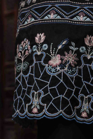 Bin Saeed Fabric - LF-D-102A- 3 Piece Luxury Embroidered Stitched Suit