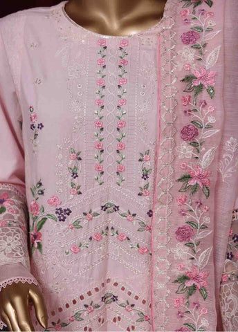 Bin Saeed Fabric - LF-D-43B- 3 Piece Luxury Embroidered Stitched Suit