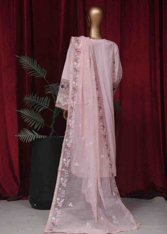 Bin Saeed Fabric - LF-D-43B- 3 Piece Luxury Embroidered Stitched Suit
