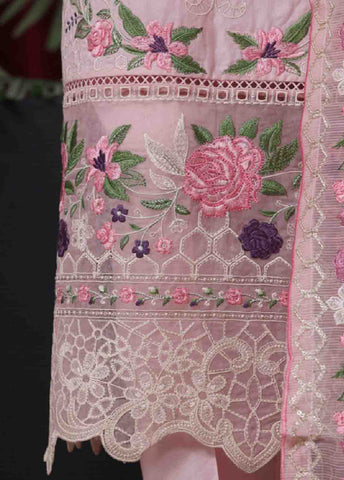 Bin Saeed Fabric - LF-D-43B- 3 Piece Luxury Embroidered Stitched Suit