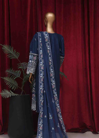 Bin Saeed Fabric - LF-D-59 - 3 Piece Luxury Embroidered Stitched Suit
