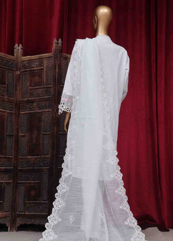 Bin Saeed Fabric - LF-ED-0102- 3 Piece Luxury Embroidered Stitched Suit