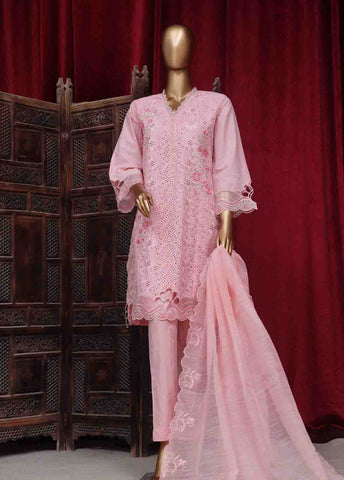 Bin Saeed Fabric - LF-ED-0132 B- 3 Piece Luxury Embroidered Stitched Suit