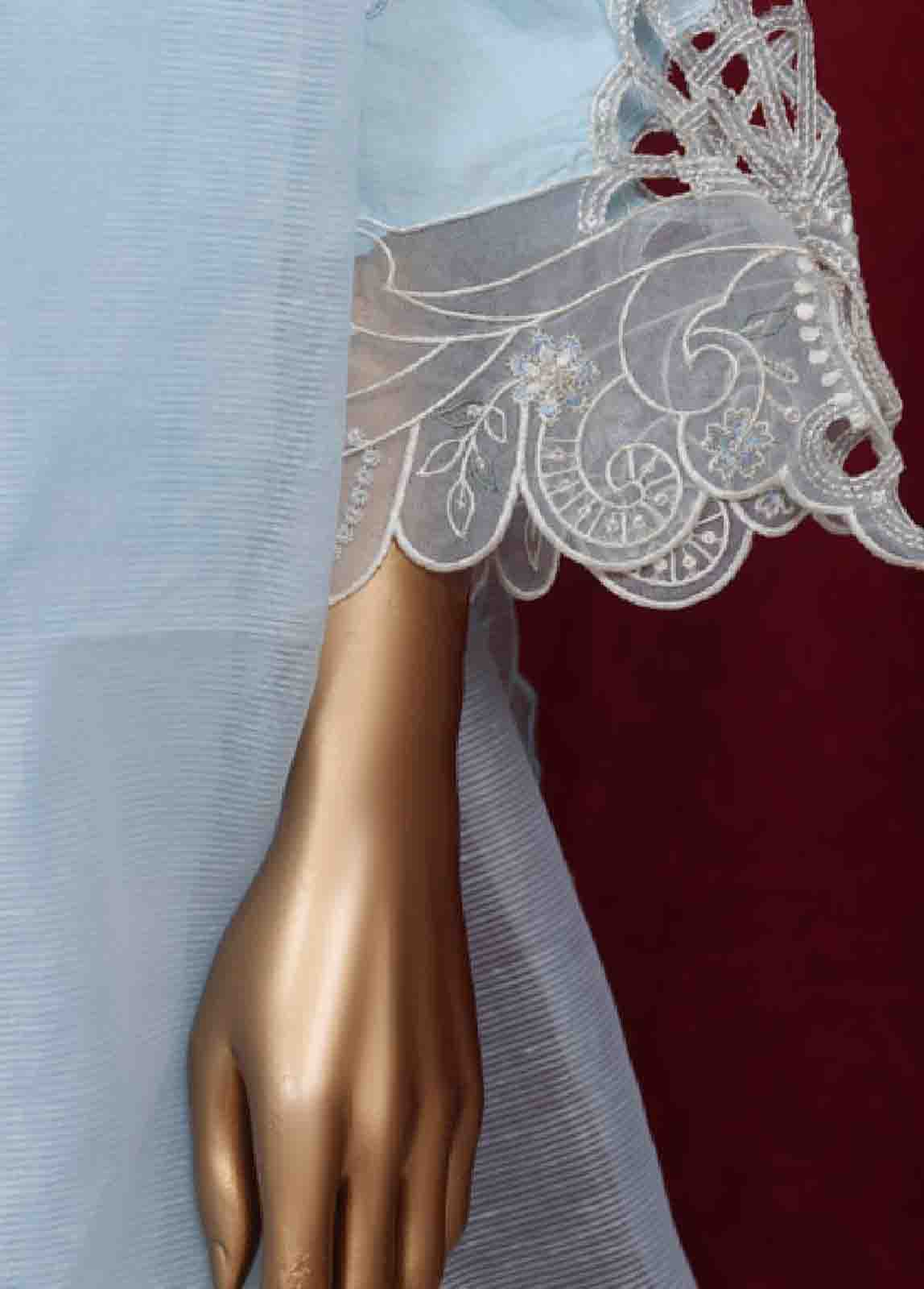 Bin Saeed Fabric - LF-ED-0150 B- 3 Piece Luxury Embroidered Stitched Suit