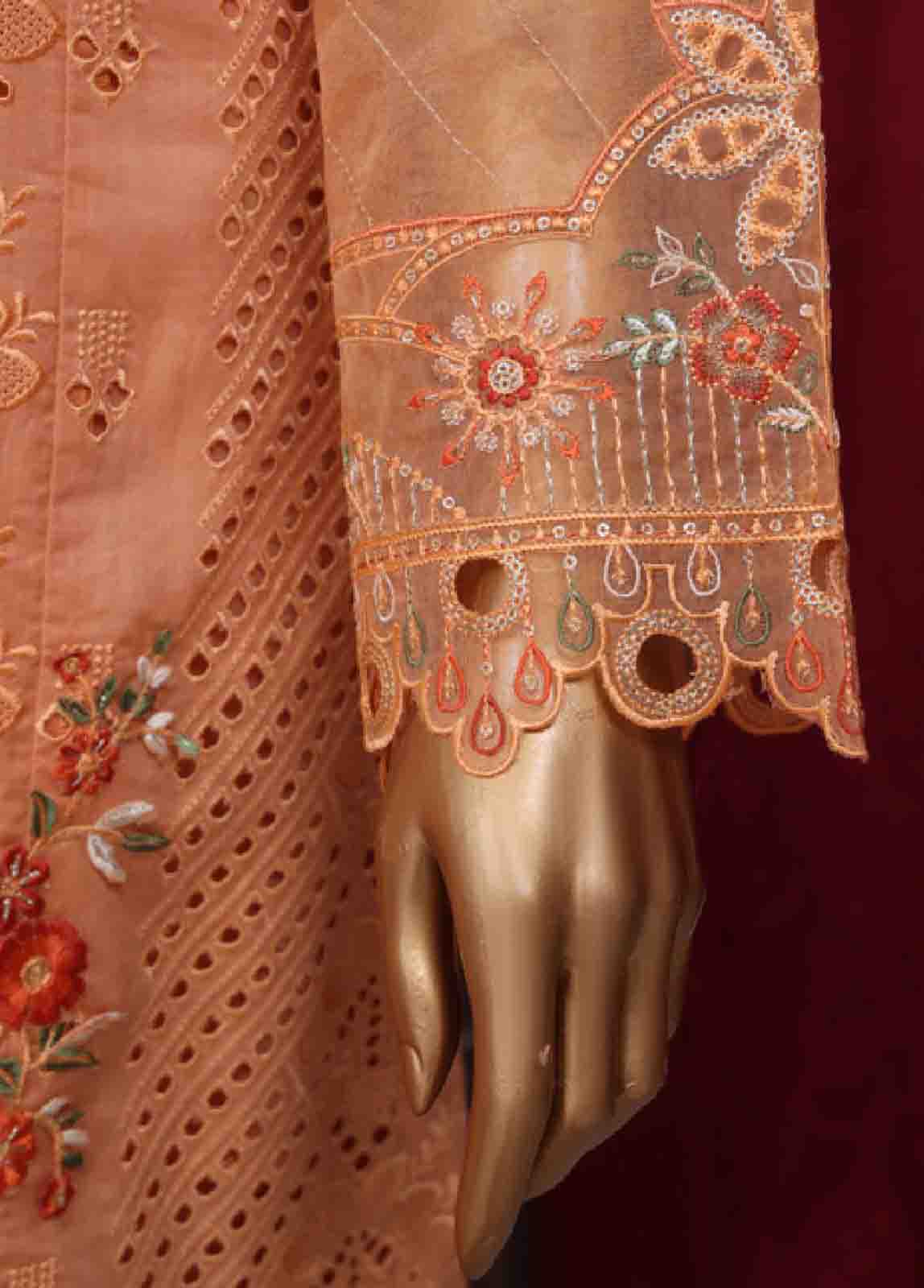 Bin Saeed Fabric - LF-ED-025- 3 Piece Luxury Embroidered Stitched Suit