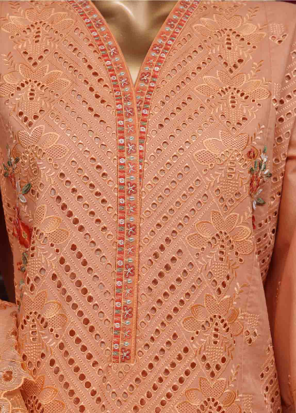 Bin Saeed Fabric - LF-ED-025- 3 Piece Luxury Embroidered Stitched Suit