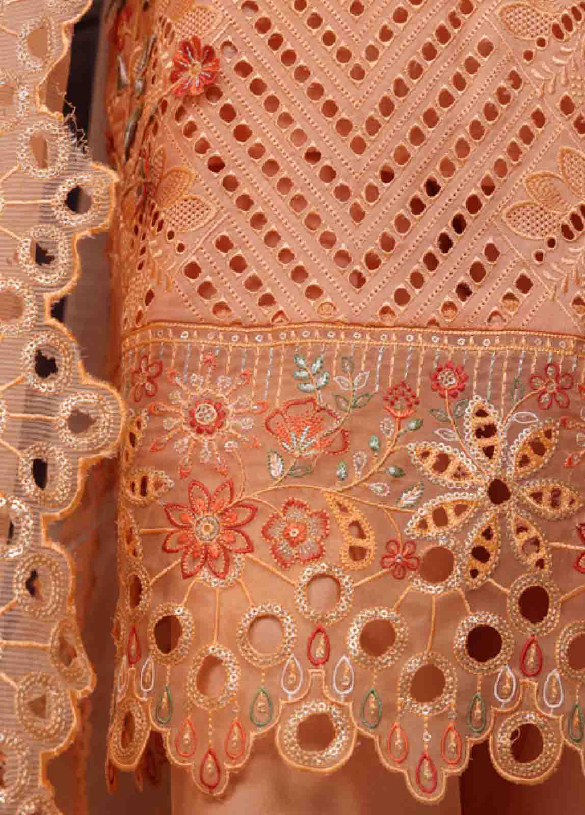 Bin Saeed Fabric - LF-ED-025- 3 Piece Luxury Embroidered Stitched Suit