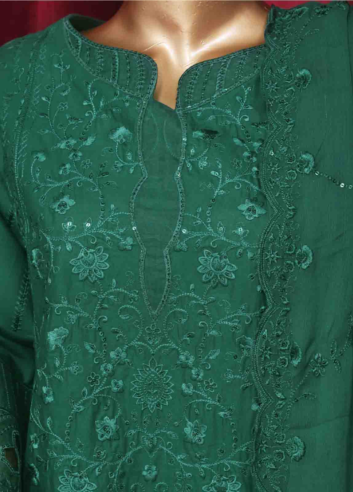 Bin Saeed Fabric - LF-ED-036A- 3 Piece Luxury Embroidered Stitched Suit