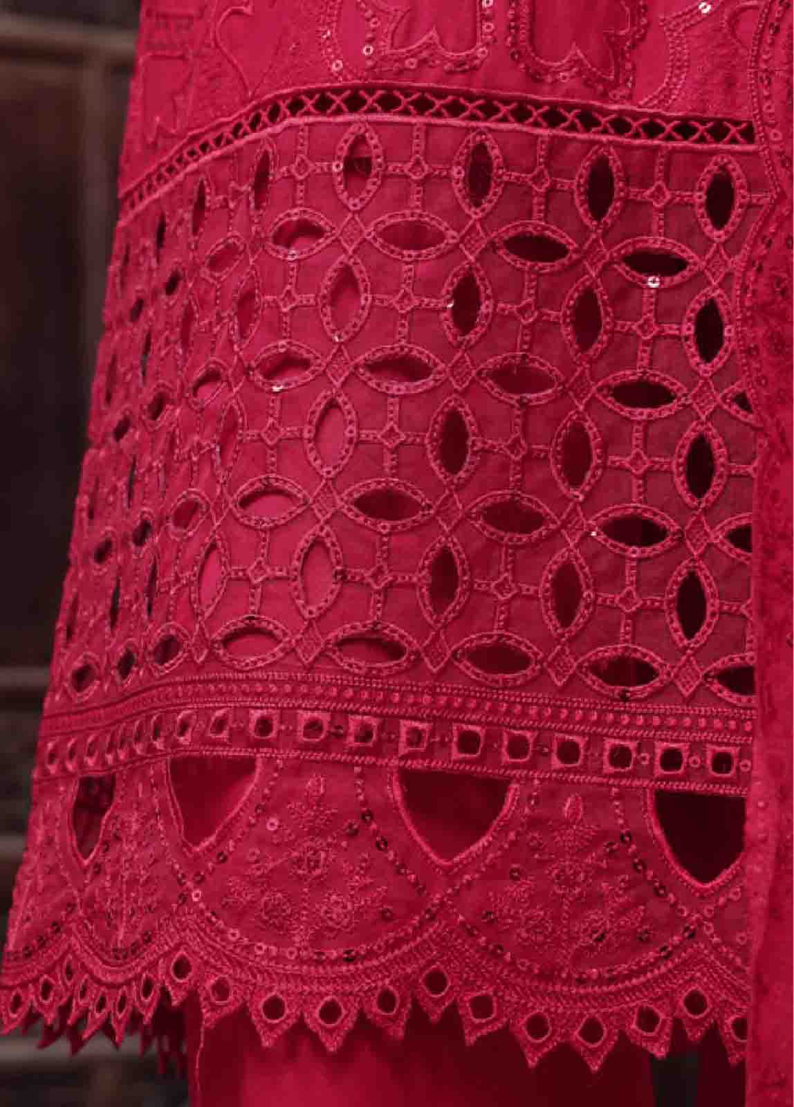 Bin Saeed Fabric - LF-ED-048A- 3 Piece Luxury Embroidered Stitched Suit