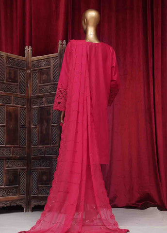 Bin Saeed Fabric - LF-ED-048A- 3 Piece Luxury Embroidered Stitched Suit