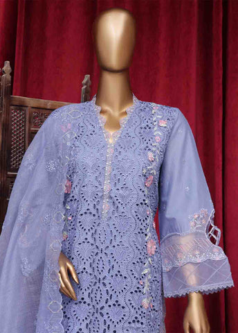Bin Saeed Fabric - LF-ED-143 B- 3 Piece Luxury Embroidered Stitched Suit