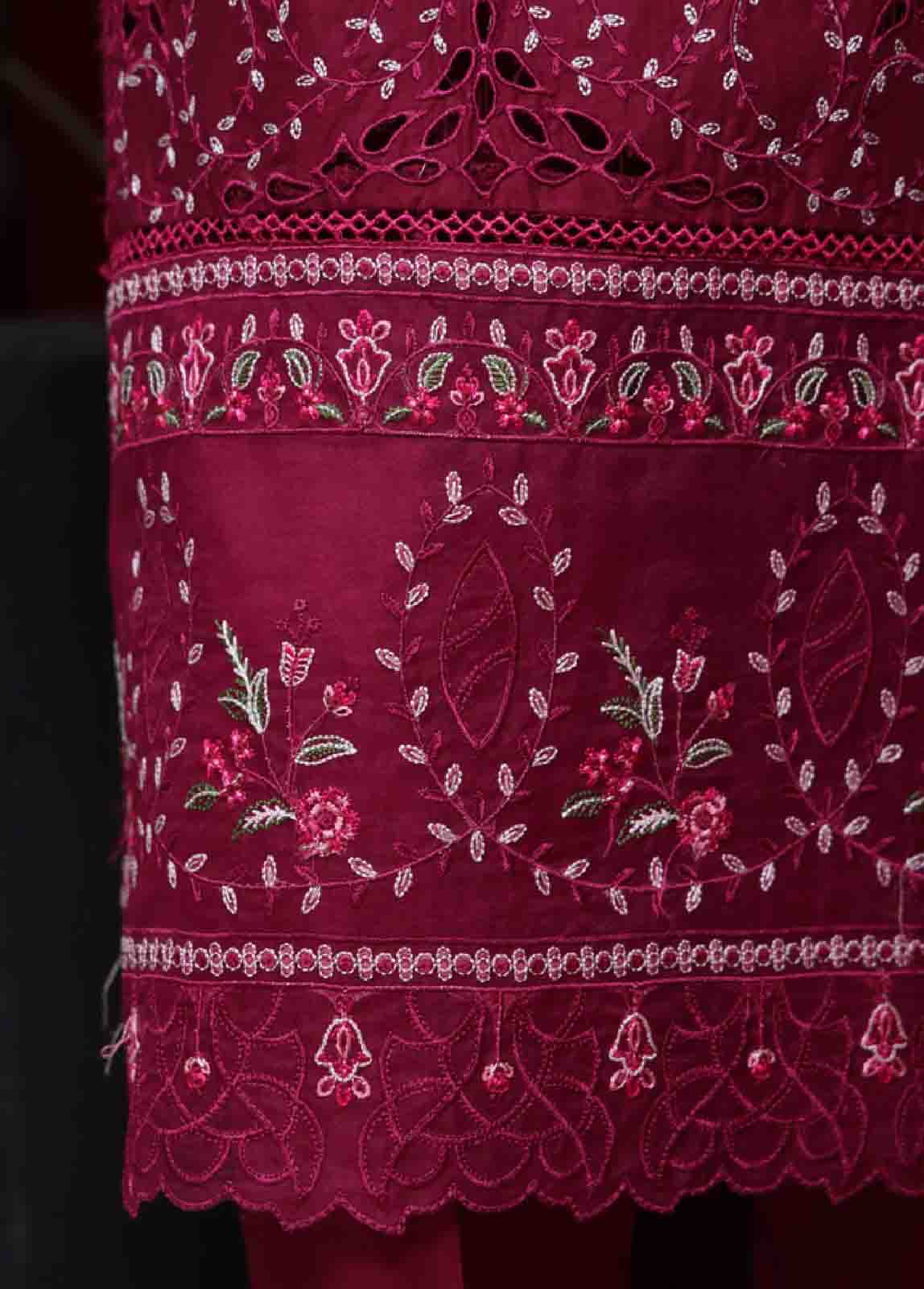 Bin Saeed Fabric - LF-ED-39B- 3 Piece Luxury Embroidered Stitched Suit