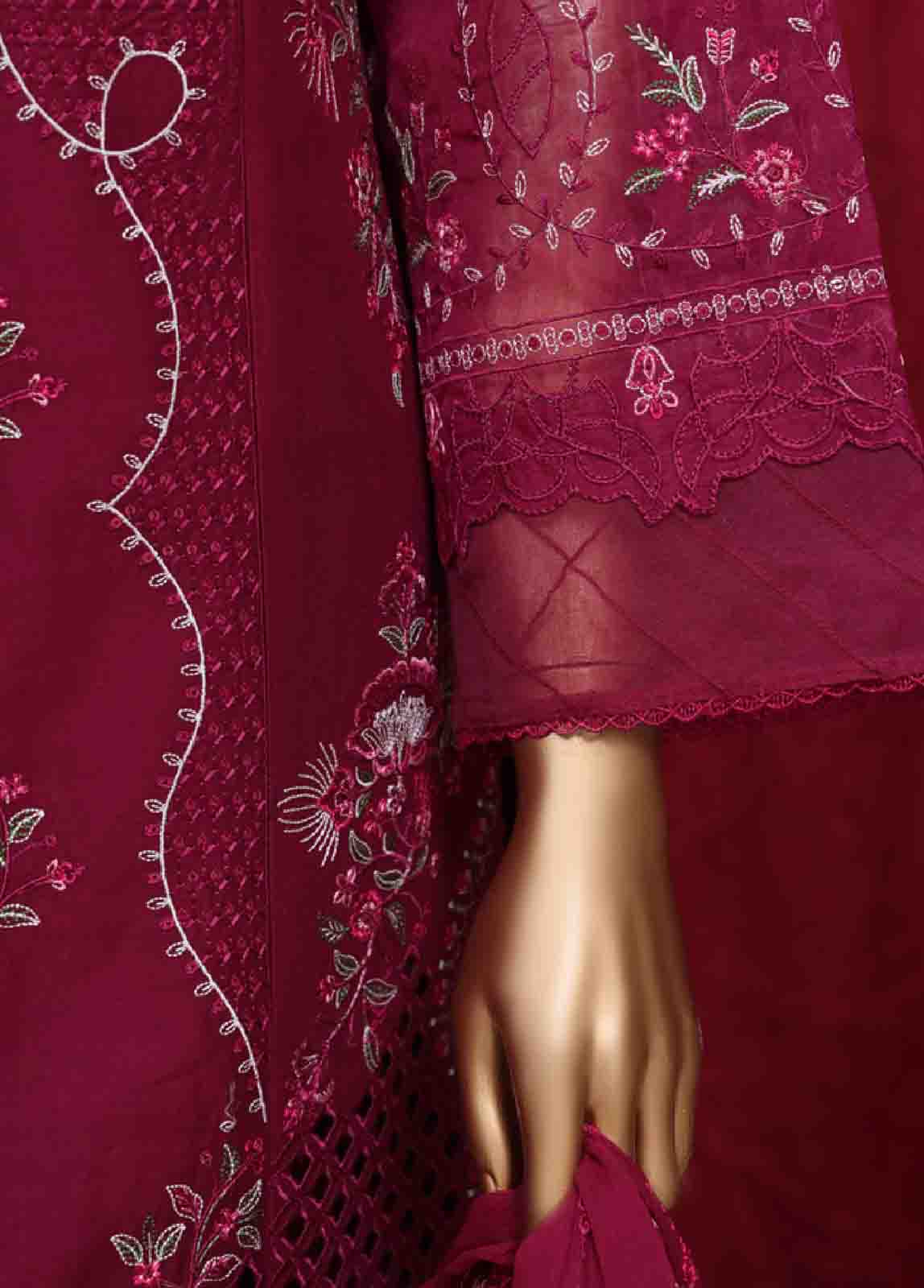 Bin Saeed Fabric - LF-ED-39B- 3 Piece Luxury Embroidered Stitched Suit