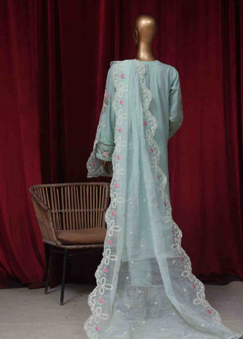 Bin Saeed Fabric - LF-ED-43 B- 3 Piece Luxury Embroidered Stitched Suit