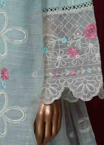 Bin Saeed Fabric - LF-ED-43 B- 3 Piece Luxury Embroidered Stitched Suit