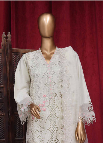Bin Saeed Fabric - LF-ED-64B- 3 Piece Luxury Embroidered Stitched Suit