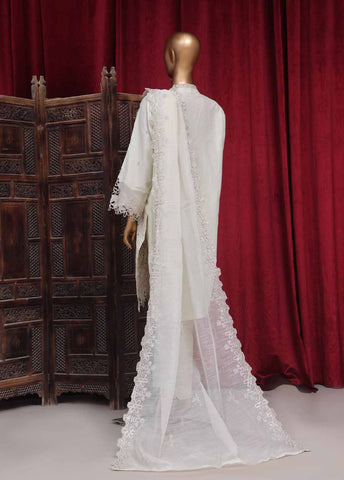 Bin Saeed Fabric - LF-ED-64B- 3 Piece Luxury Embroidered Stitched Suit