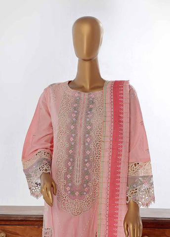 Bin Saeed Fabric - LF-EMB-0132C- 3 Piece Embroidered Stitched Suit